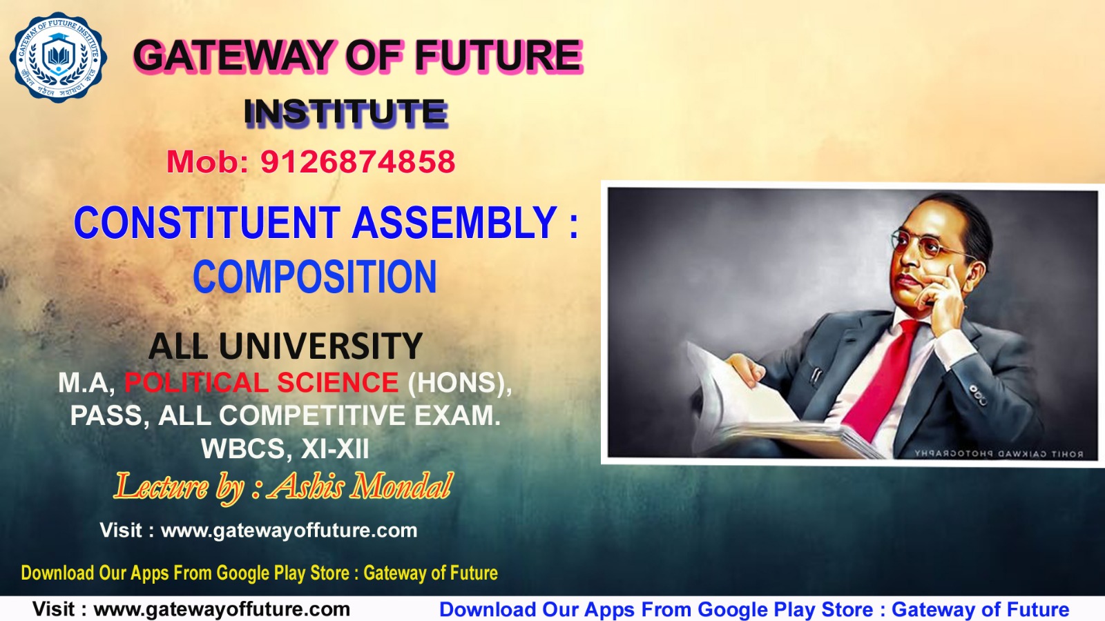 COMPOSITION OF CONSTITUENT ASSEMBLY